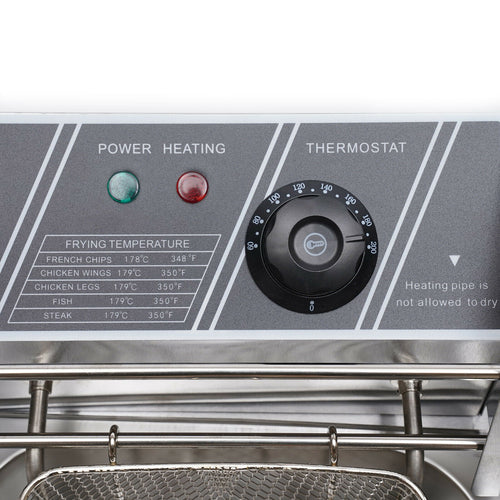12L Electric Deep Fryer Stainless W182