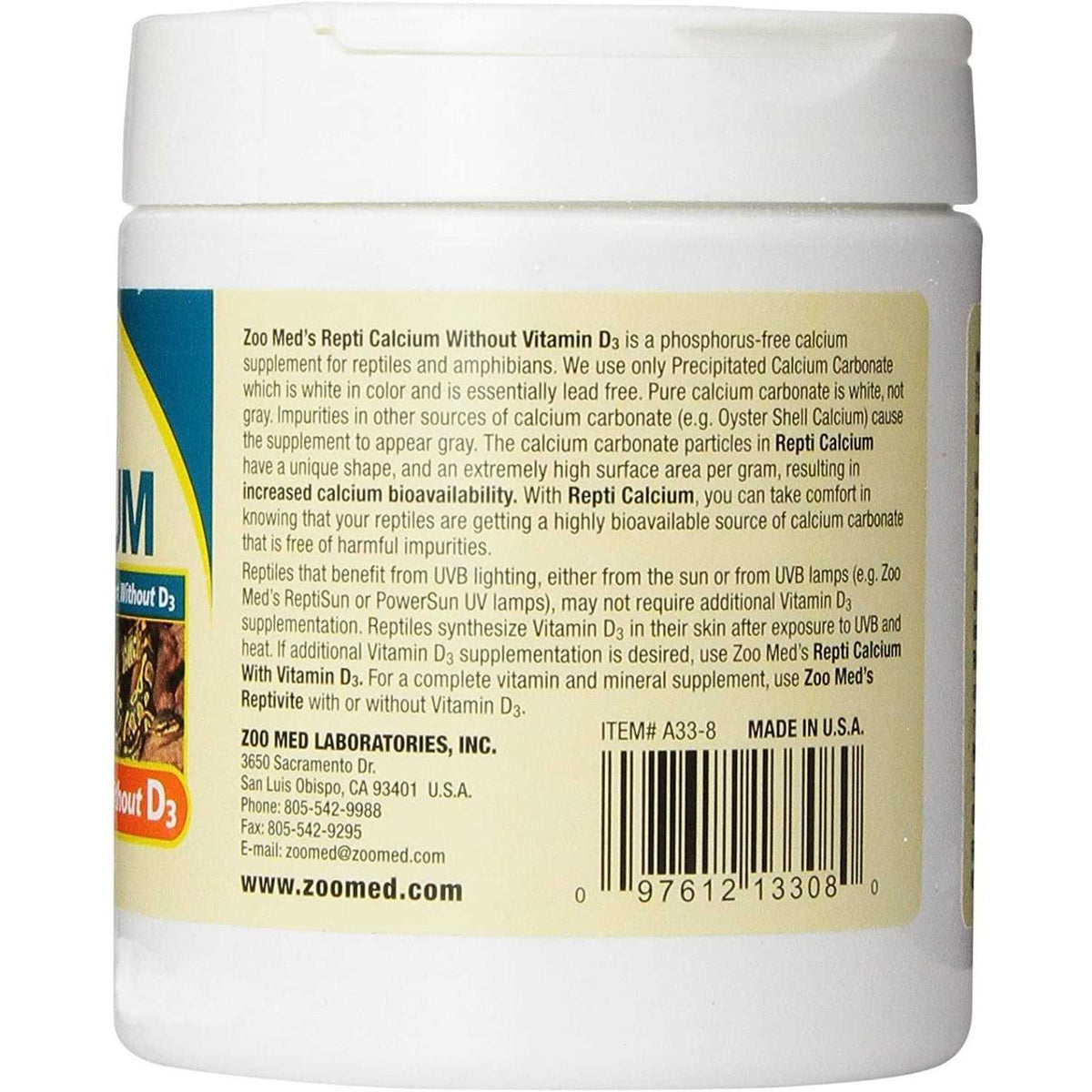 Repti Calcium without D3 Z41957