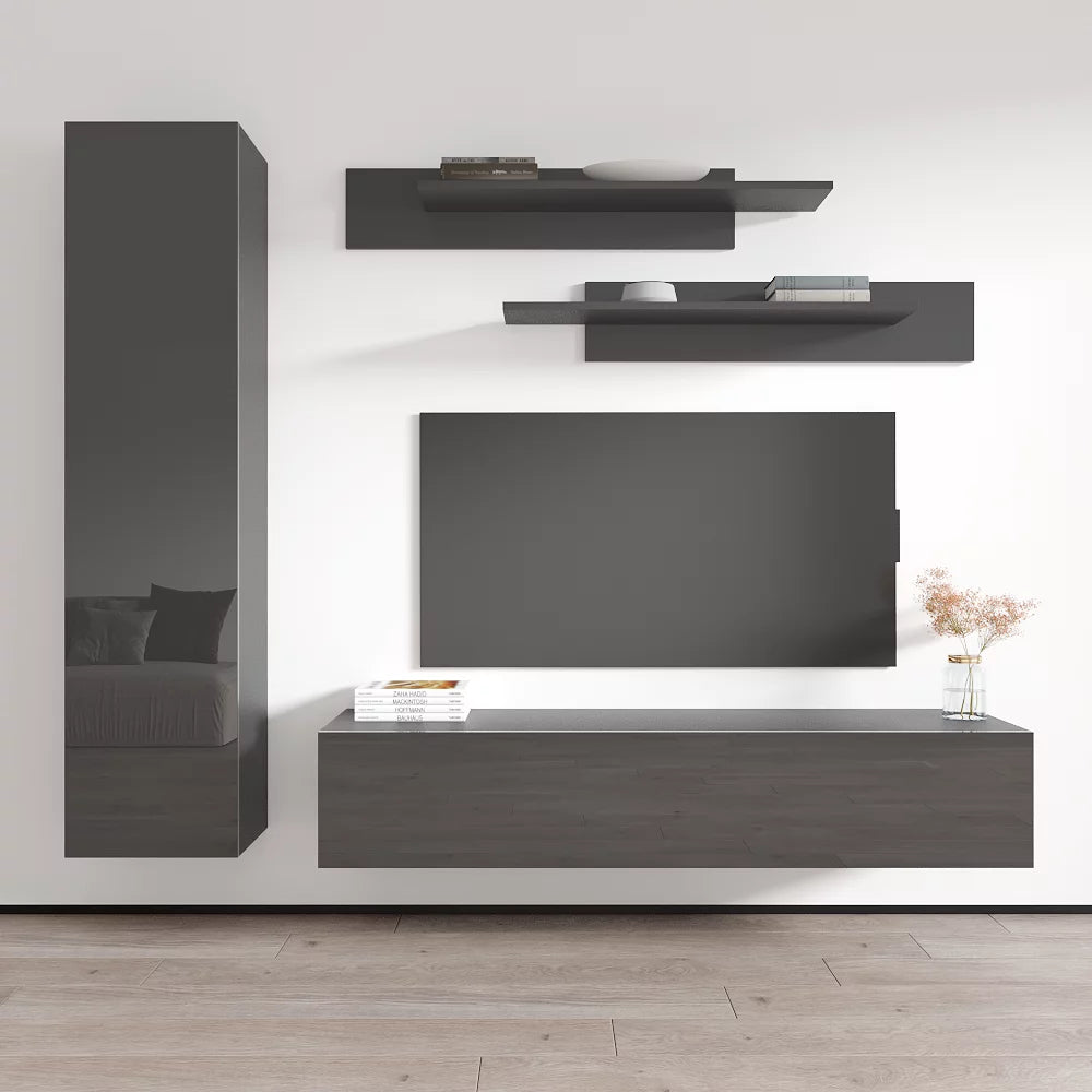 Wall Mounted Floating Entertainment Center V3480