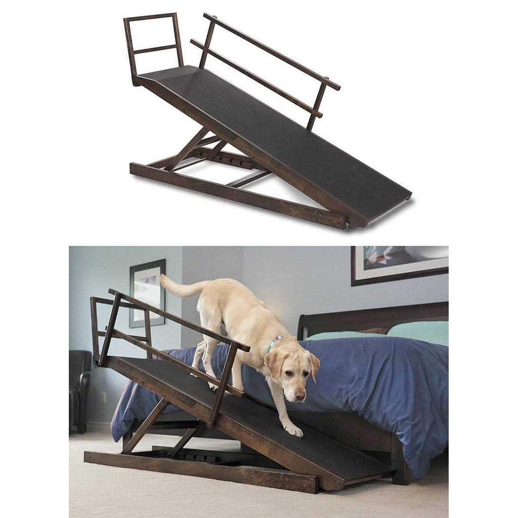 Large Adjustable Height Dog Bed Ramp R88350