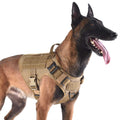 2X Metal Buckle Tactical Dog Harness with Handle L15661