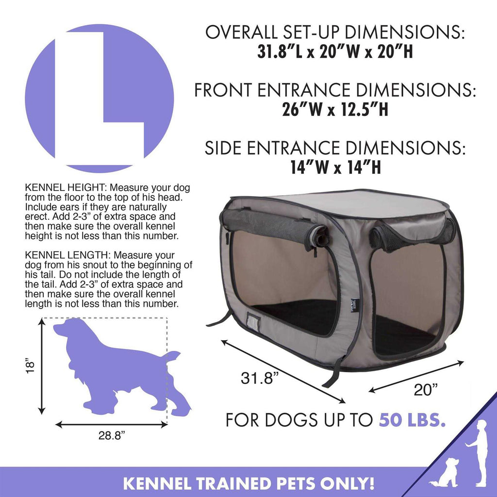 Pop Open Kennel Z461