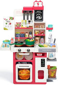 Kids Play Kitchen Set with Sound & Light V551