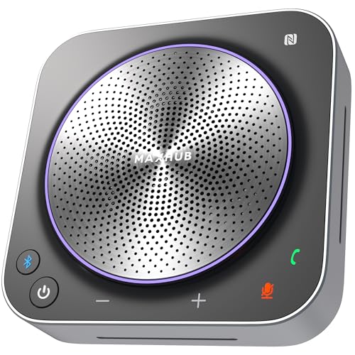 Wireless Bluetooth Microphone Conference Speakerphone, 360° Omnidirectional 8-Array Microphones O285