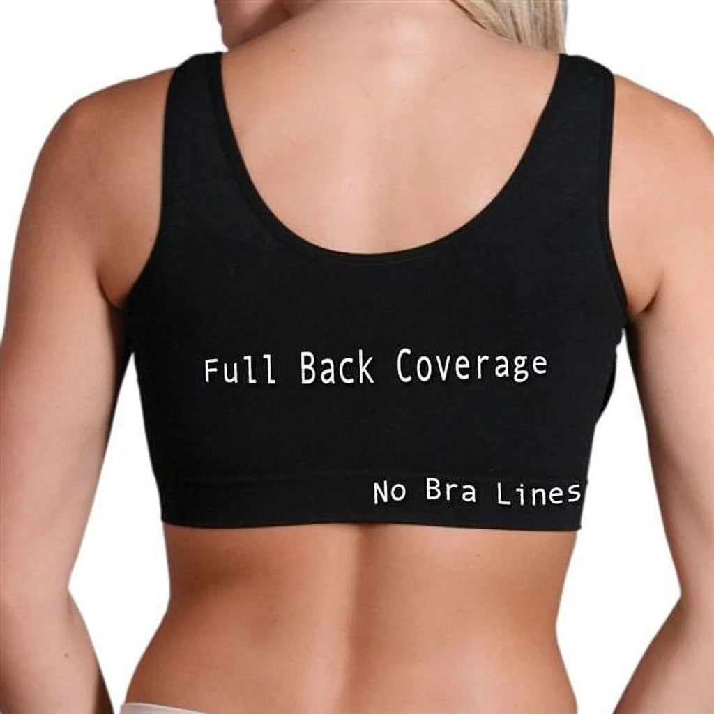 Black Seamless Non-padded Underwire Bra M9328