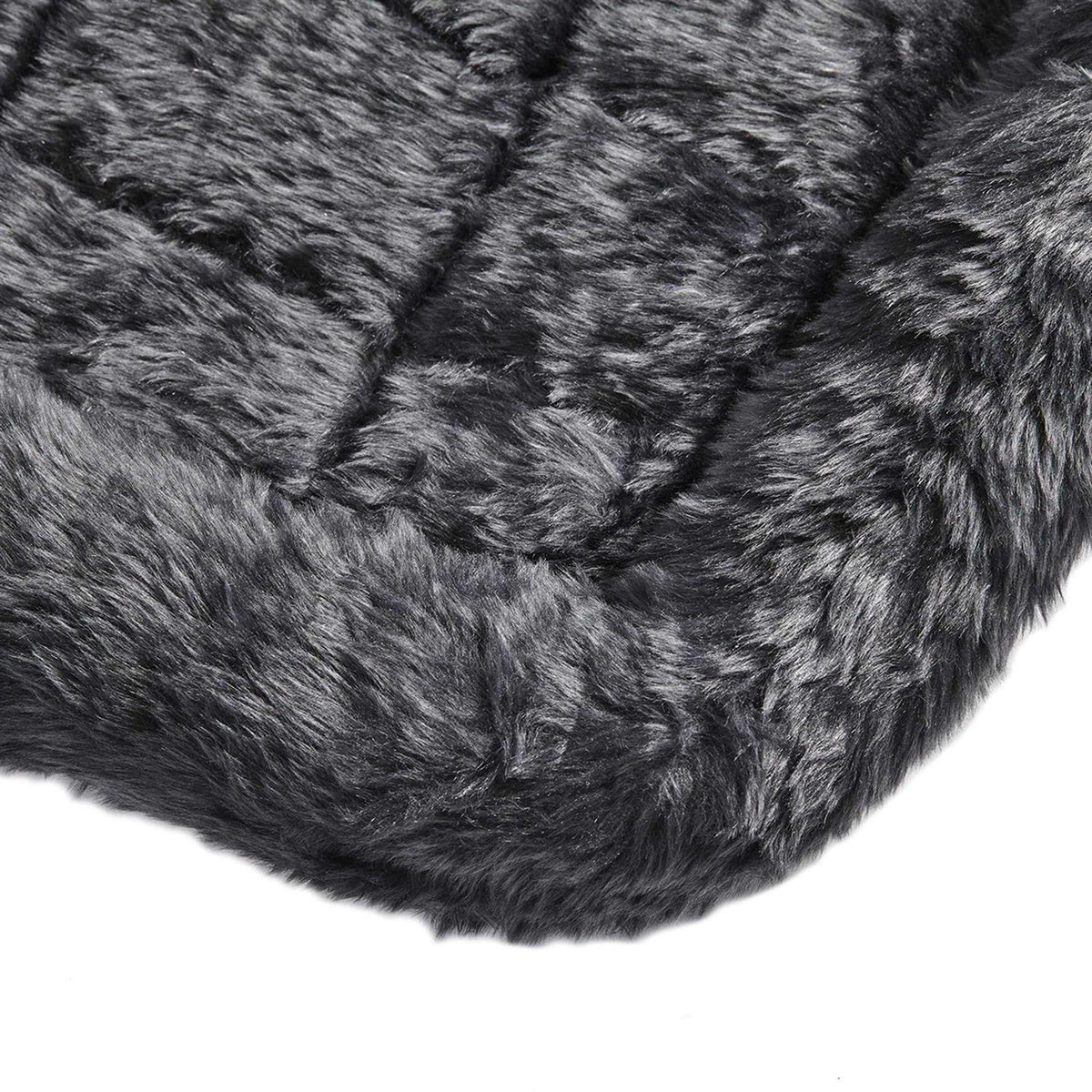 Gray Bolster Dog Bed L6743